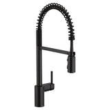Align Single Handle High Arc Pull Down Sprayer Kitchen Faucet, Matte Black I0N7 - product image 1