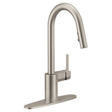 Align Single Handle Modern Pull Down Sprayer Kitchen Faucet with Reflex & Power Clean, Stainless Steel P3M0 - product image 1