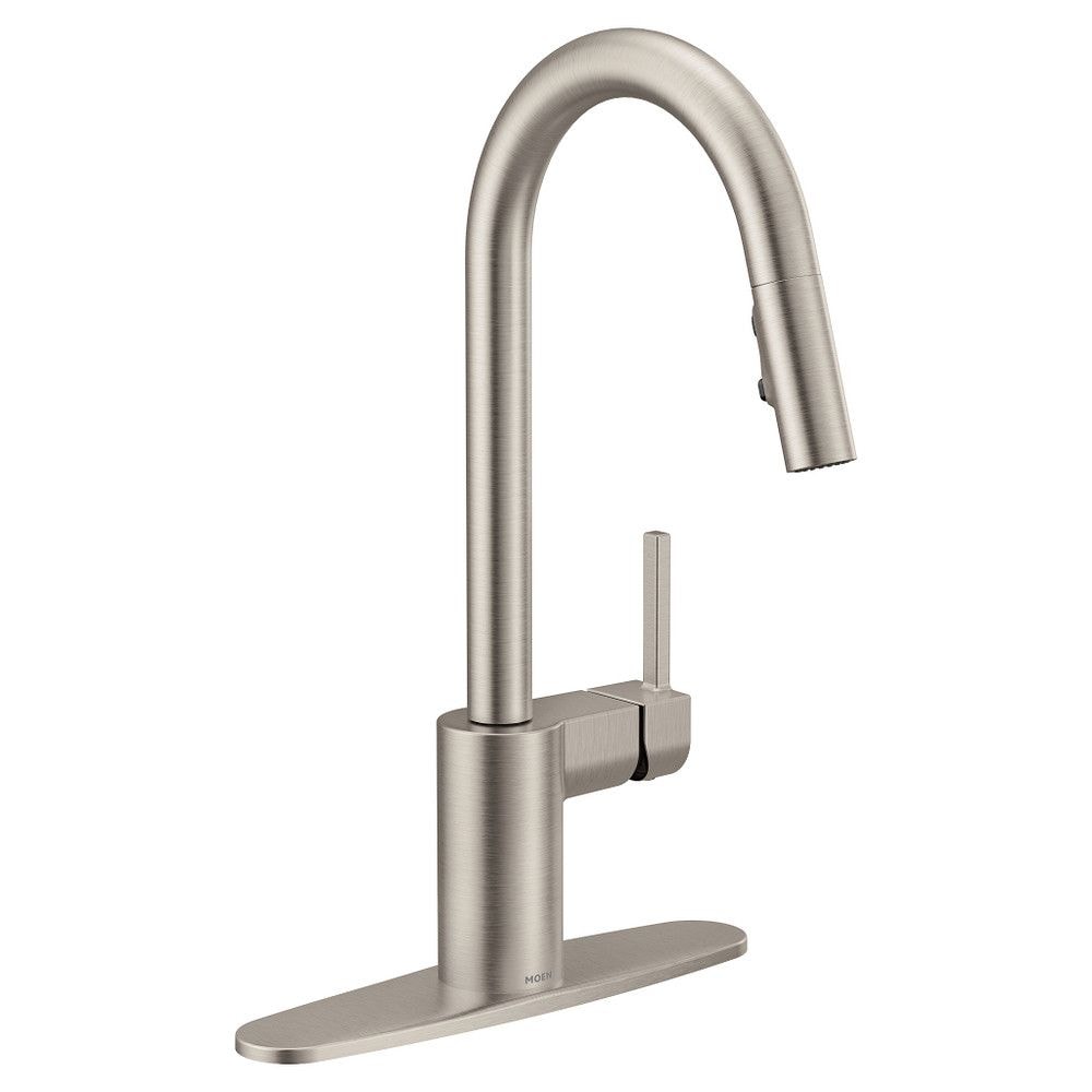 Align Single Handle Modern Pull Down Sprayer Kitchen Faucet with Reflex & Power Clean, Stainless Steel P3M0 - product image 1