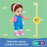 Rachel Cuddle & Comfort Doll 11-in Premium Plush, Ages 6 Months to 3+ A7H4 - product image 4