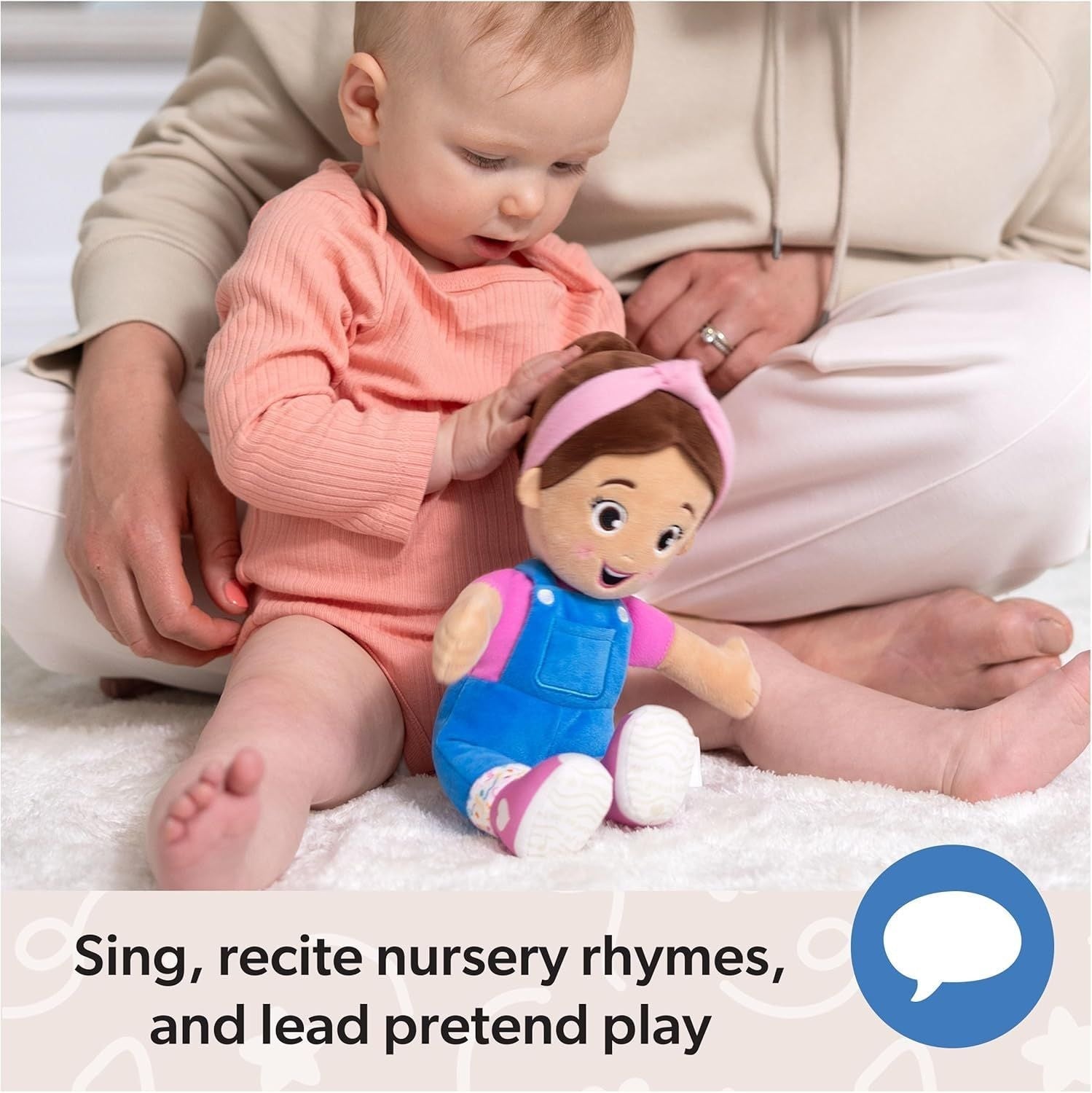 Rachel Cuddle & Comfort Doll 11-in Premium Plush, Ages 6 Months to 3+ A7H4 - product image 5