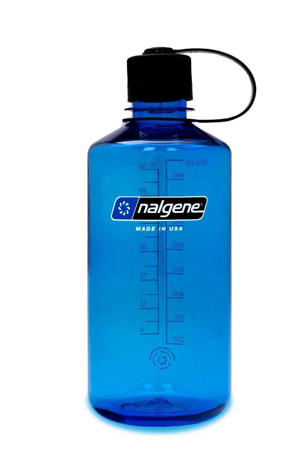 Sustain Narrow Mouth Water Bottle, Slate Blue, 1 L X9C7 - product image 1