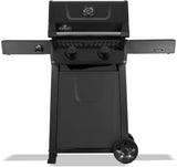 Rebel 365 2-Burner LP Gas BBQ, Matte Black X4H7 - product image 1