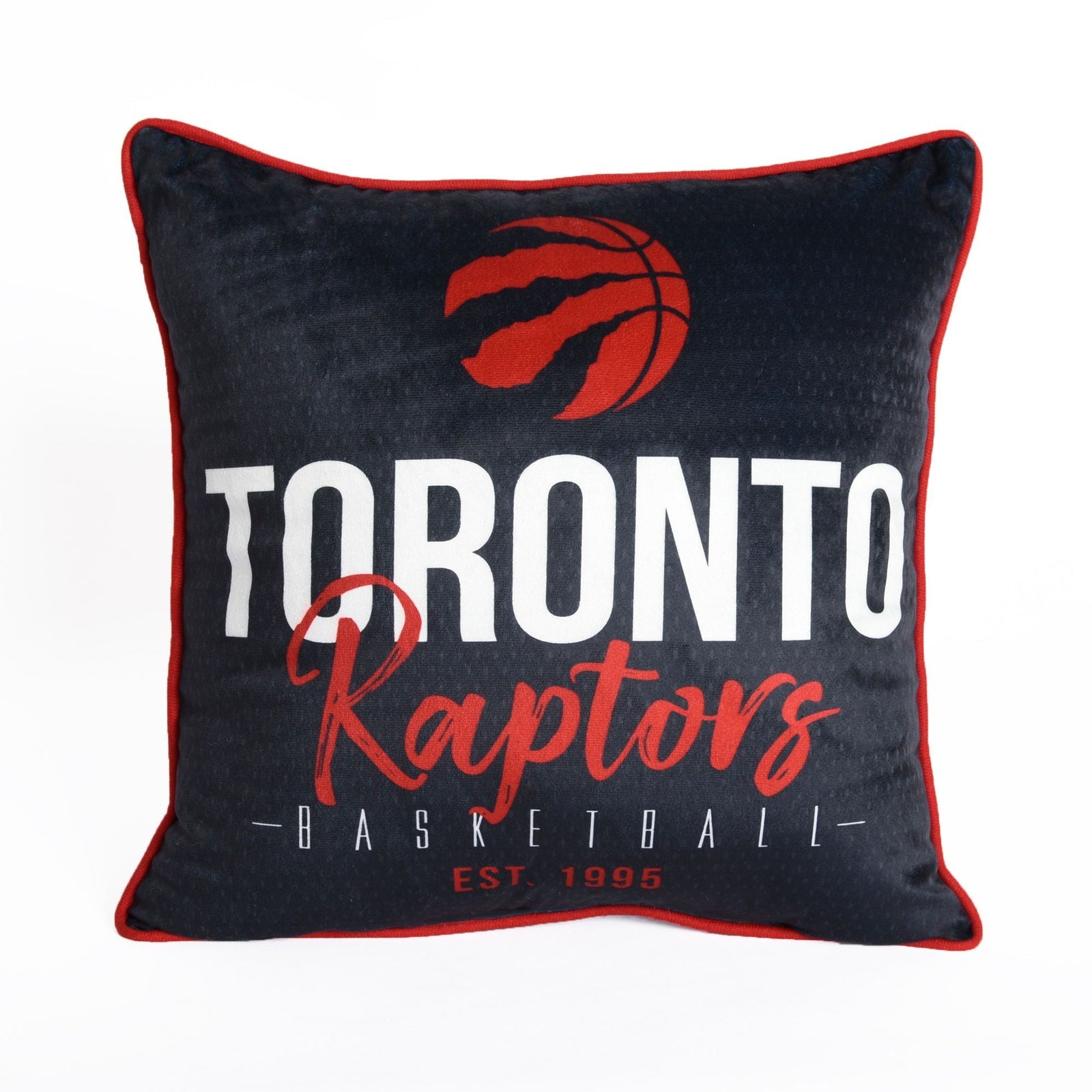 Basketball Est. 1995 Décor Throw Pillow For Fans, Black, 18-in x 18-in D9Z9 - product image 2
