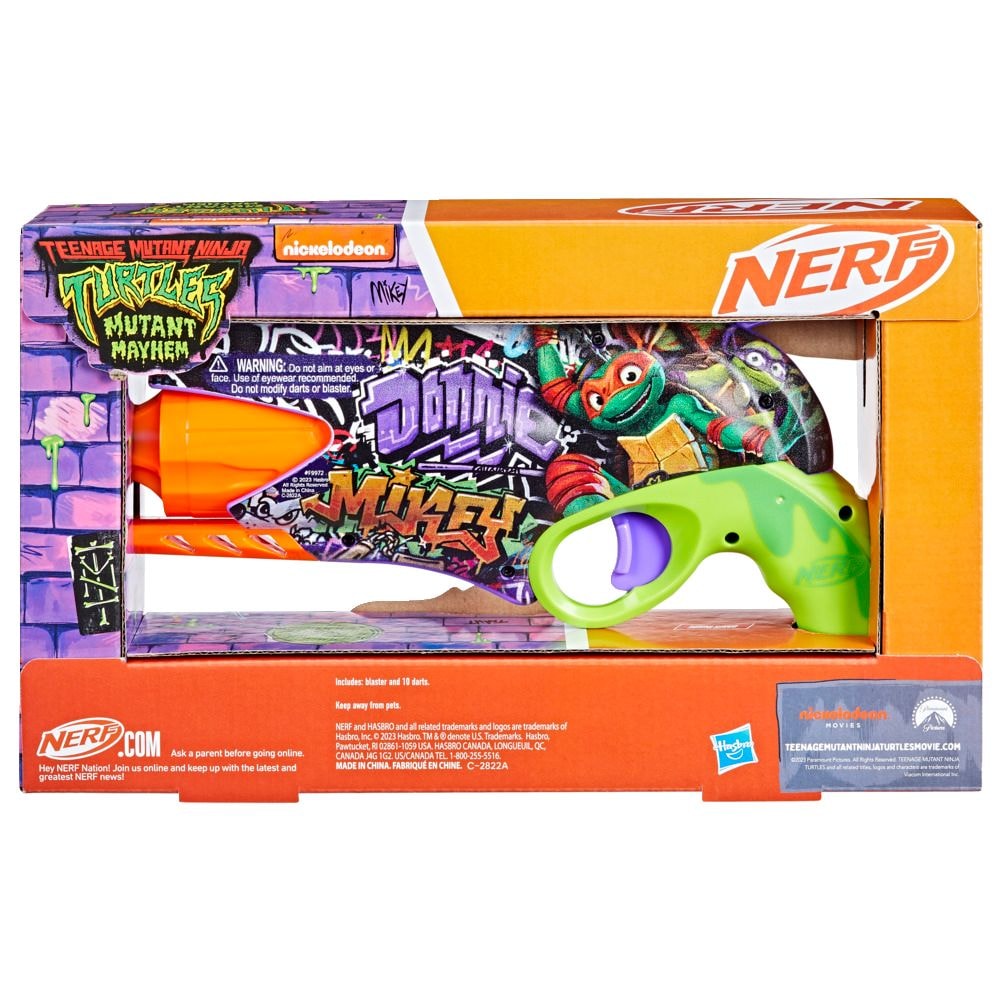 Inked Teenage Mutant Ninja Turtles 5-Dart Blaster M0Z8 - product image 3