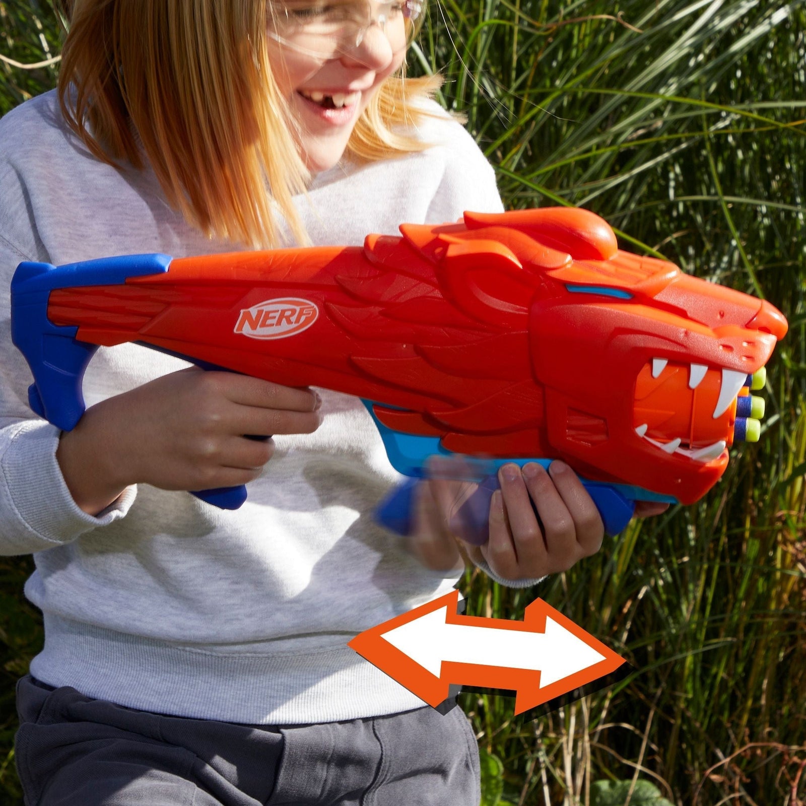 Junior Wild Lionfury Easy-Play Dart Blaster, Includes 16 Darts, Ages 6+ A2C7 - product image 4