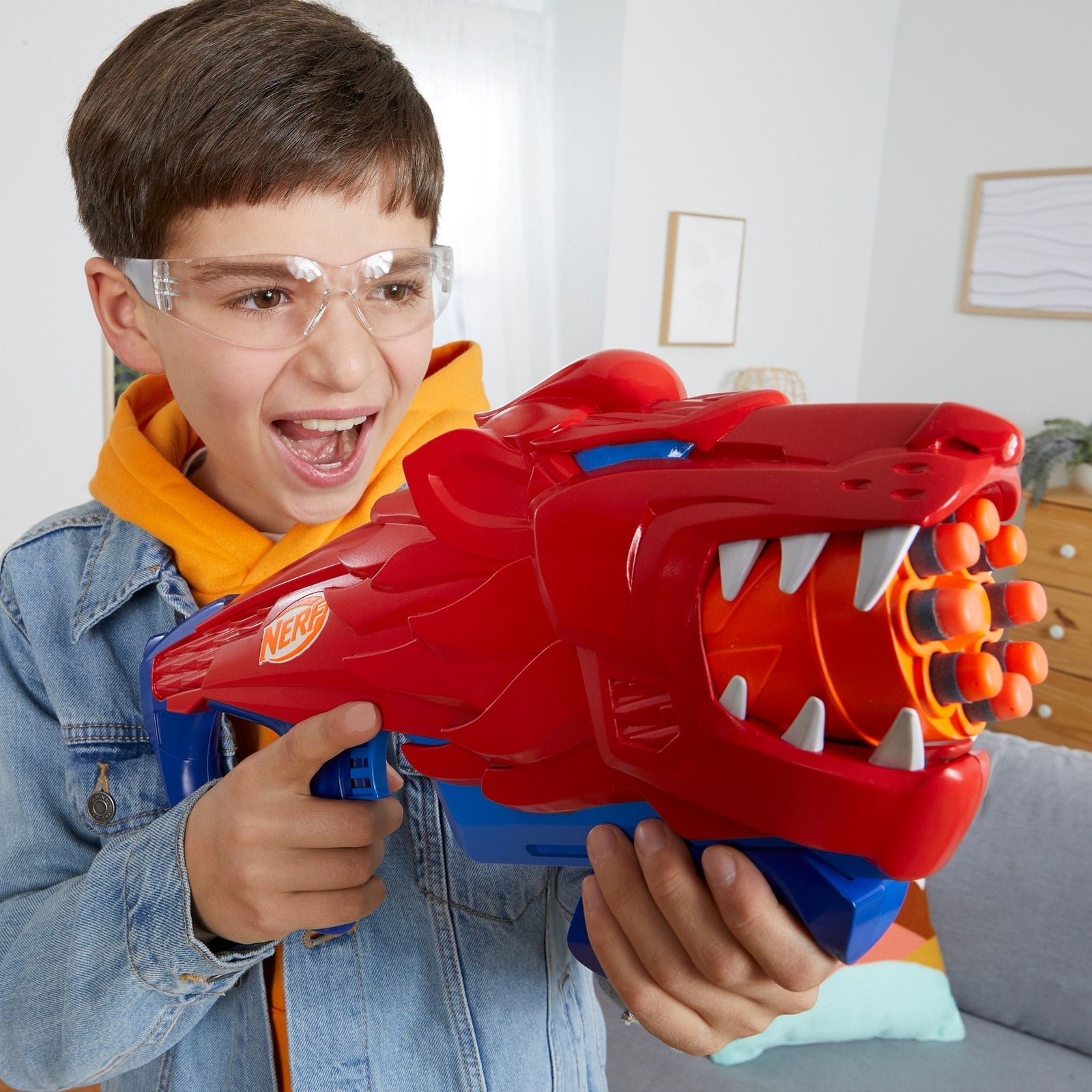 Junior Wild Lionfury Easy-Play Dart Blaster, Includes 16 Darts, Ages 6+ A2C7 - product image 8