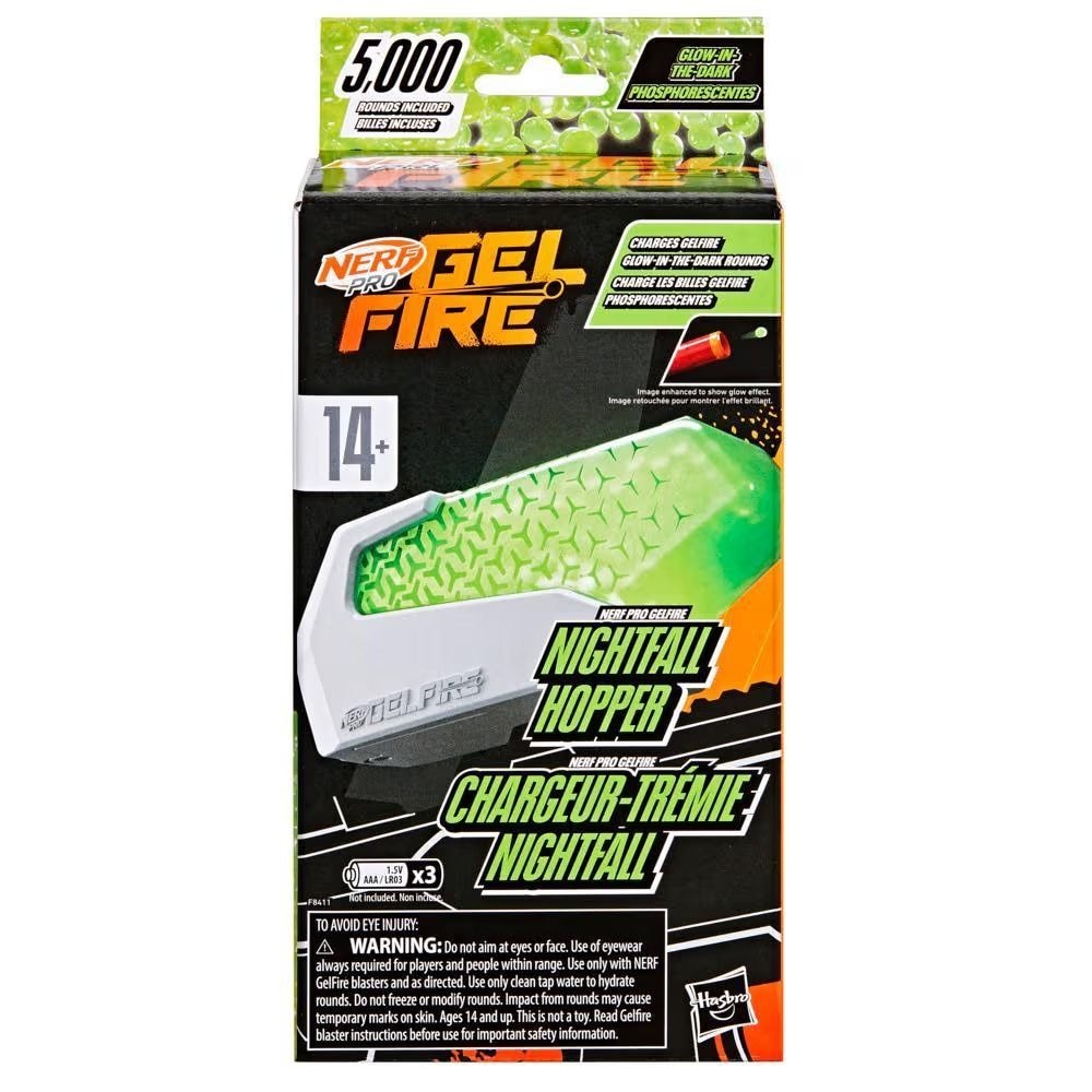 Pro Gelfire Glow In The Dark Nightfall Hopper with 5000 Gelfire Rounds D1G3 - product image 2