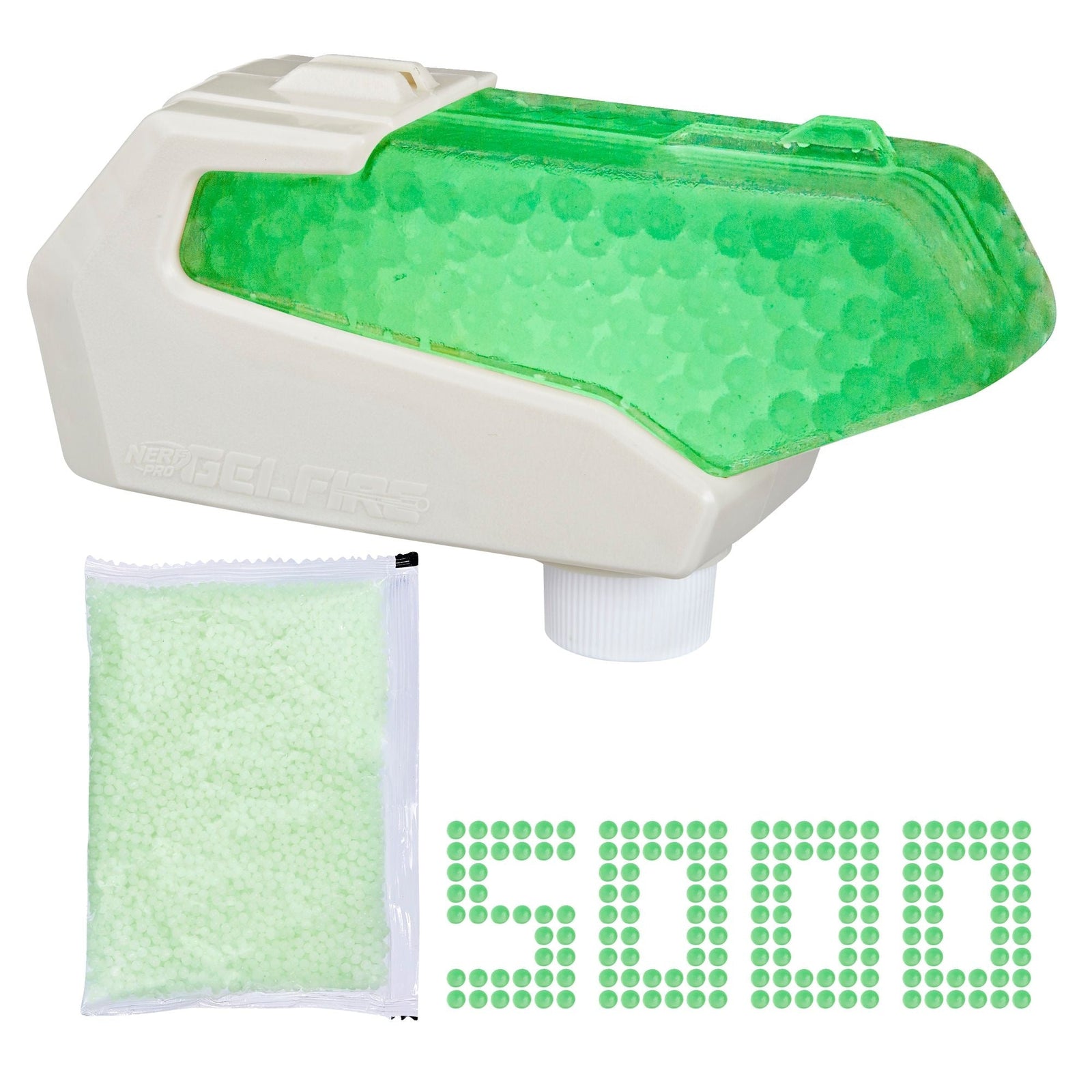 Pro Gelfire Glow In The Dark Nightfall Hopper with 5000 Gelfire Rounds D1G3 - product image 6