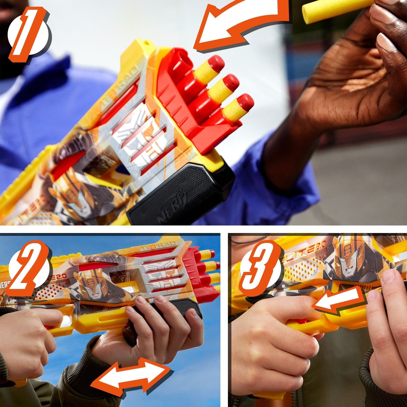 Transformers Elite 2.0 Bumblebee Blaster, Ages 8+ Q7E5 - product image 6