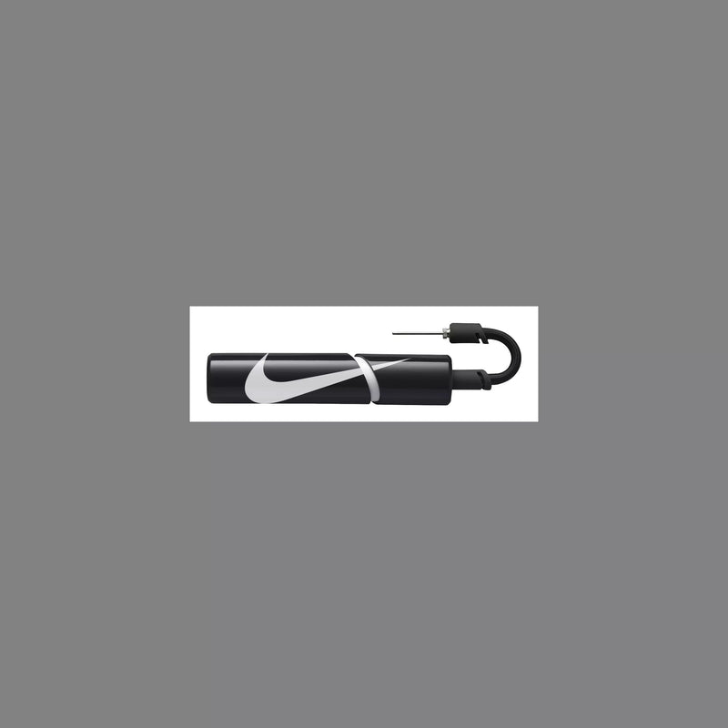 Essential Sport Ball Pump with Inflation Needle, Black/White U4I8