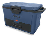 FrostVault 50-Quart Portable Hard Cooler with DryChill Drawer, Blue, 47-L K5Y6 - product image 1
