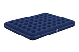 Queen Single-High Inflatable Air Mattress/Airbed with Flocked Top & Repair Kit C1S9 - product image 1