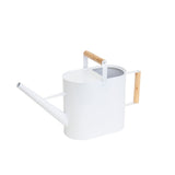 Nordic Habitat Wood Finish Watering Can, White, 2-Gal Z3J6 - product image 1