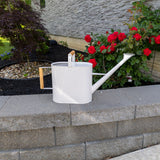 Nordic Habitat Wood Finish Watering Can, White, 2-Gal Z3J6 - product image 2