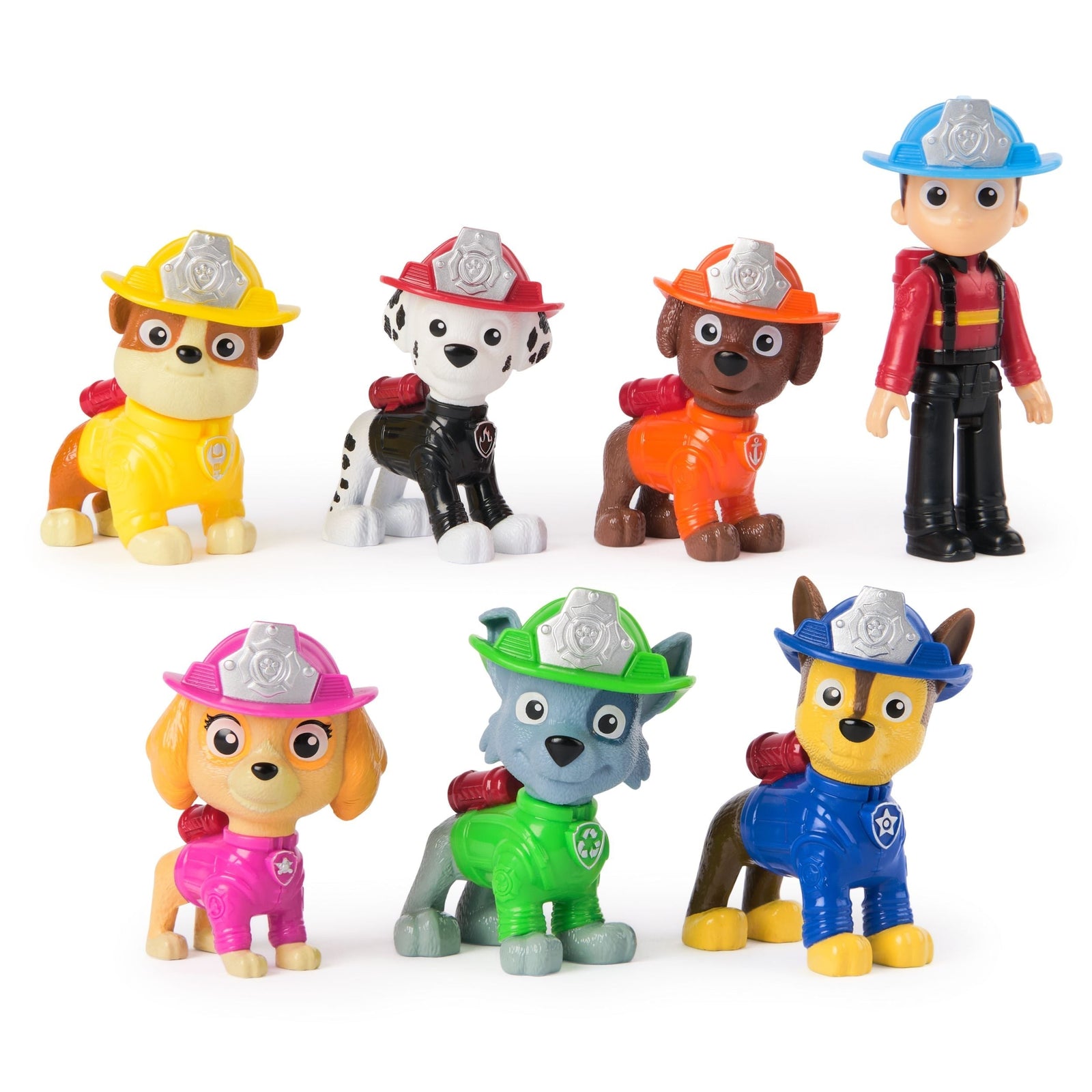 Fire Rescue Team Pack Playset with 7 Collectible Figures, Ages 3+ K7J6 - product image 2