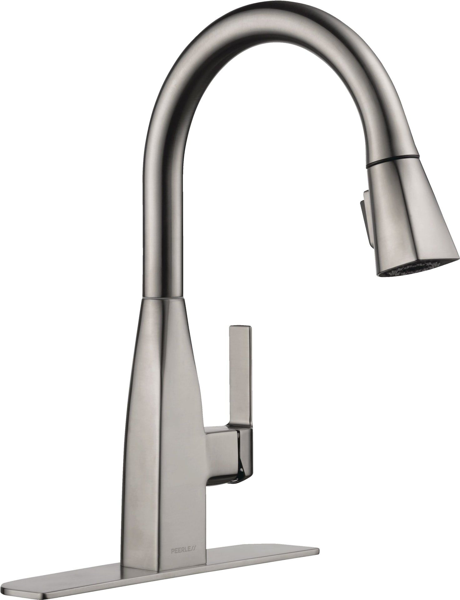 Xander Single Handle High Arc Pull-Down Kitchen Faucet, Stainless Steel N8V2 - product image 1