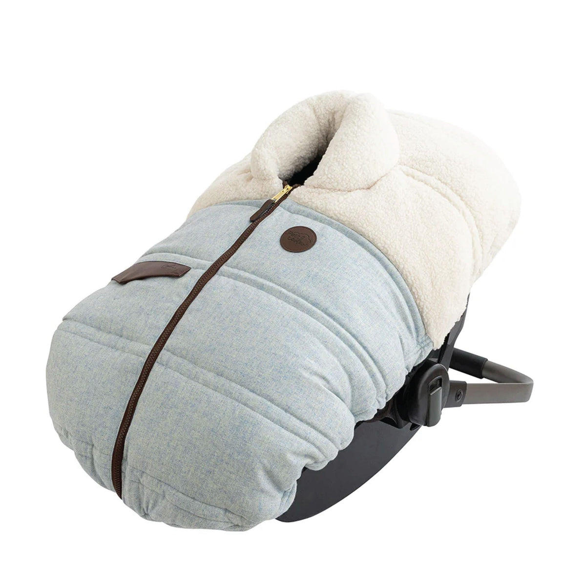 Coulou 3-Season Baby Car Seat Cover, Sherpa Collection (-30°C to 15°C), Banff Q4T3 - product image 1