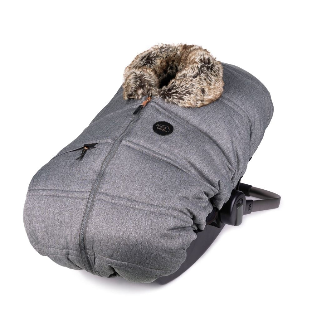 Coulou 3 Seasons Baby Car Seat Cover, Classic Collection, Graphite H1M6 - product image 1