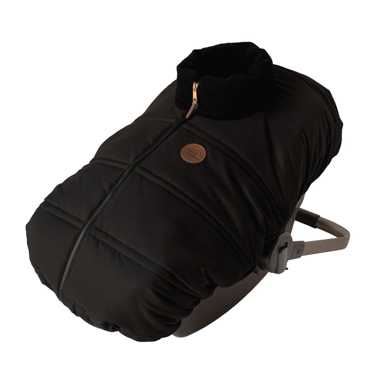Coulou Lightweight Baby Car Seat Cover, Mid Season (-5°C to 15°C), Black F5M2 - product image 1
