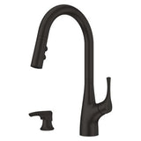 Arvada Pull-Down Kitchen Faucet, Matte Black L6B1 - product image 1