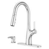 Ceylon Pull-Down Kitchen Faucet, Polished Chrome F2X7 - product image 1