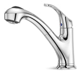Shelton Single Handle Pull Out Kitchen Faucet, Chrome E1X9 - product image 1