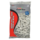 Biodegradable Hardwood Golf Tee, 3-1/4-in, 50-pk, White M6R4 - product image 1