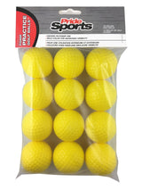 Foam Practice Golf Balls, 12-pk, Yellow I3W9 - product image 1