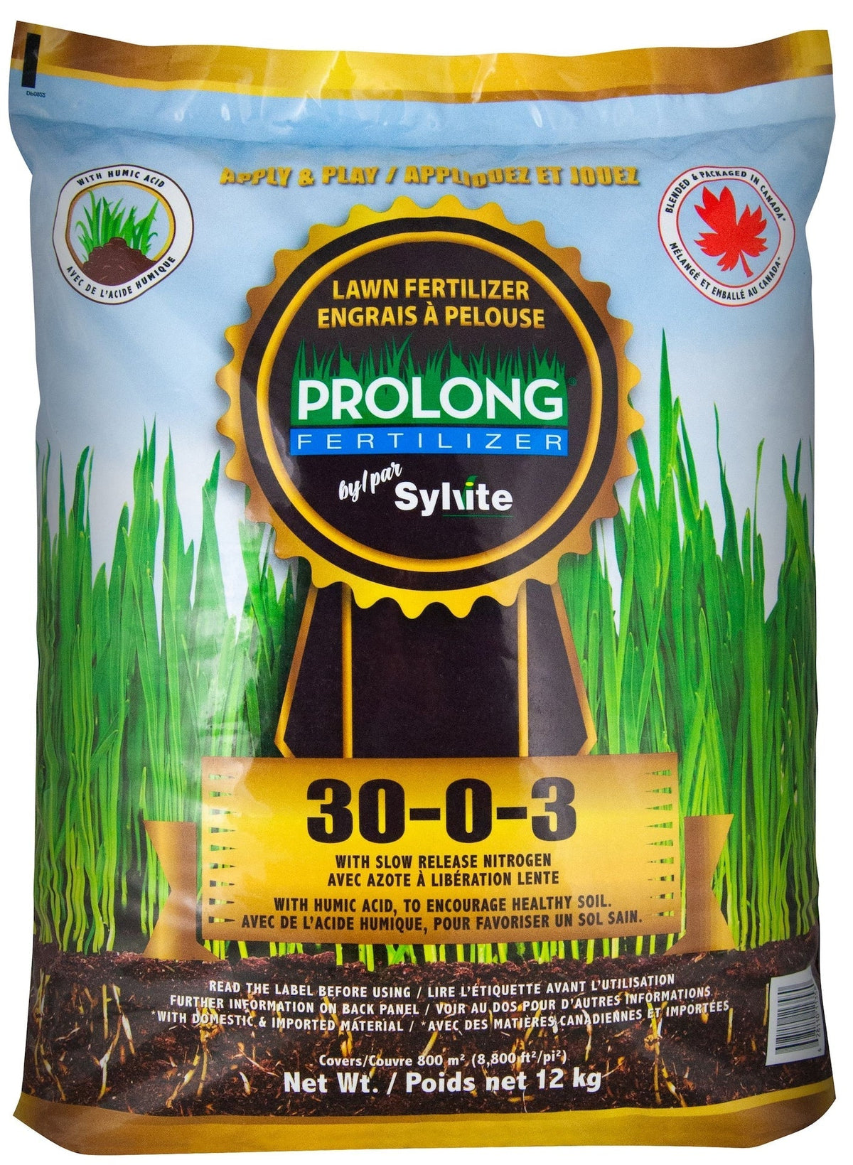 Slow Release Nitrogen Garden Lawn Fertilizer, 12-kg E0B9 - product image 1