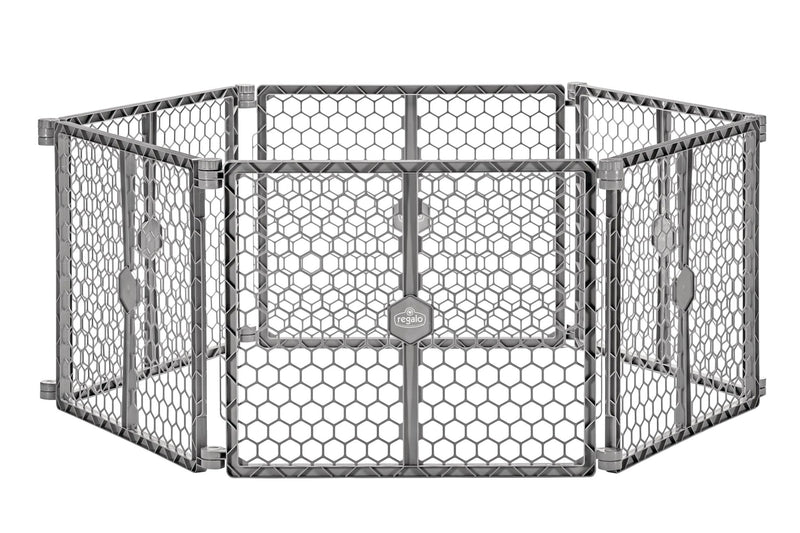 Super Wide Baby Safety Gate & Playard T3B8