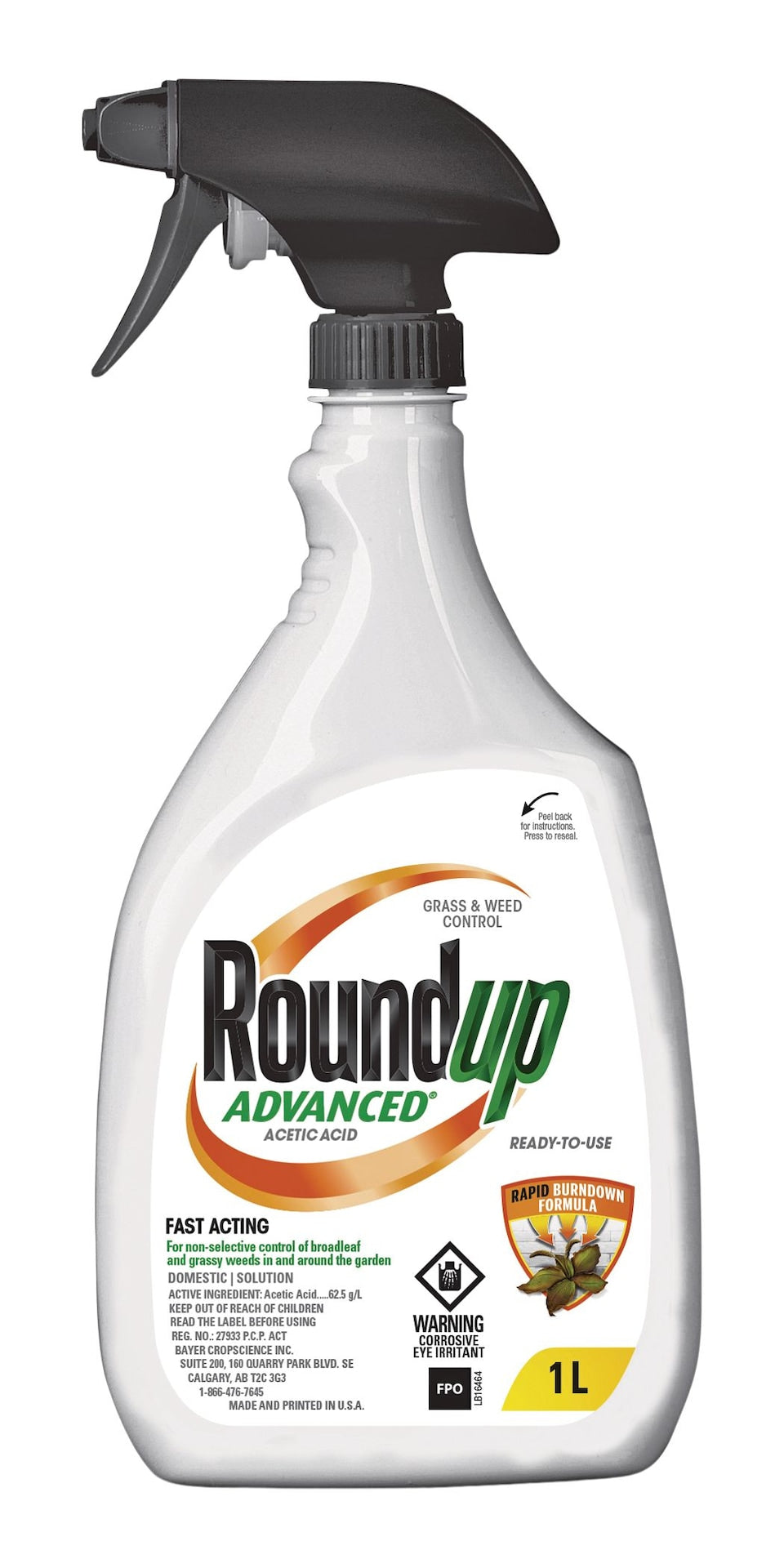 Advanced Ready-To-Use Grass & Weed Control Spray, 1-L V3Q5 - product image 1