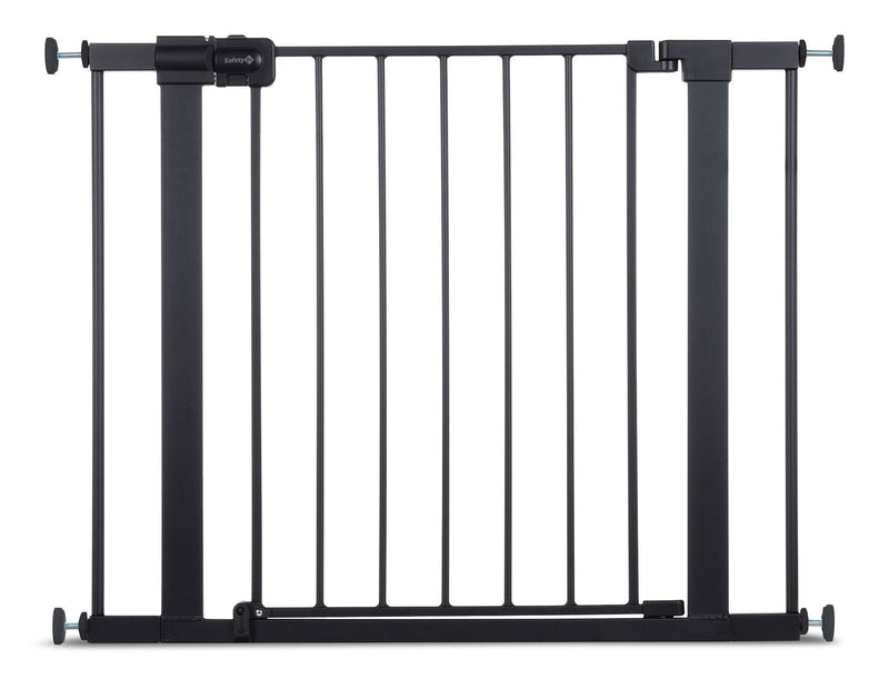 Baby Gate, Easy Install, Black A0T1