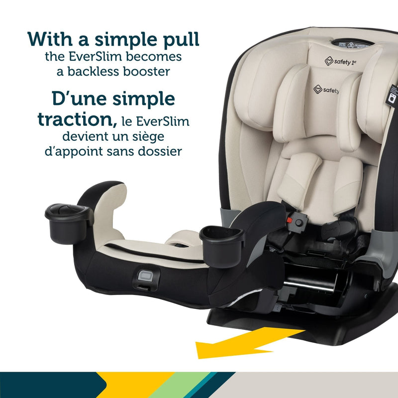 EverSlim All-in-One Dunes Edge Convertible Child Car Seat L2F7