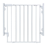 Ready To Install Top of the Stairs Baby Safety Gate, White W0Y2 - product image 1