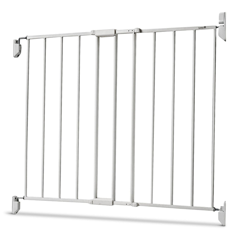 Top of Stairs Metal Gate, White A4Q1