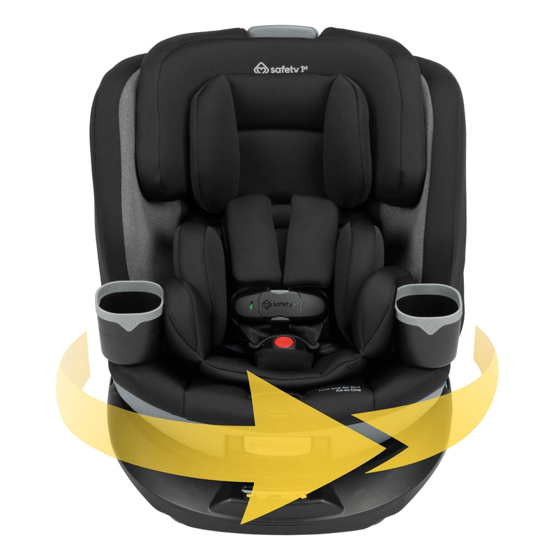 Turn and Go All-in-One Convertible Car Seat with SafetySwivel 360 Rotational Technology, Dots E8A1