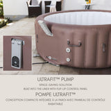 Spa Hawaii Smart AirJet 6-Person Terracotta Round Spa, 77-in x 28-in D4L8 - product image 6