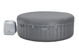 Spa Santorini Grey 7-Person Luxe HydroJet Pro Round Smart Spa, 85-in x 31.5-in P7N0 - product image 2