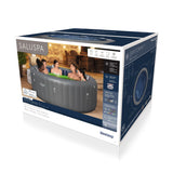 Spa Santorini Grey 7-Person Luxe HydroJet Pro Round Smart Spa, 85-in x 31.5-in P7N0 - product image 4