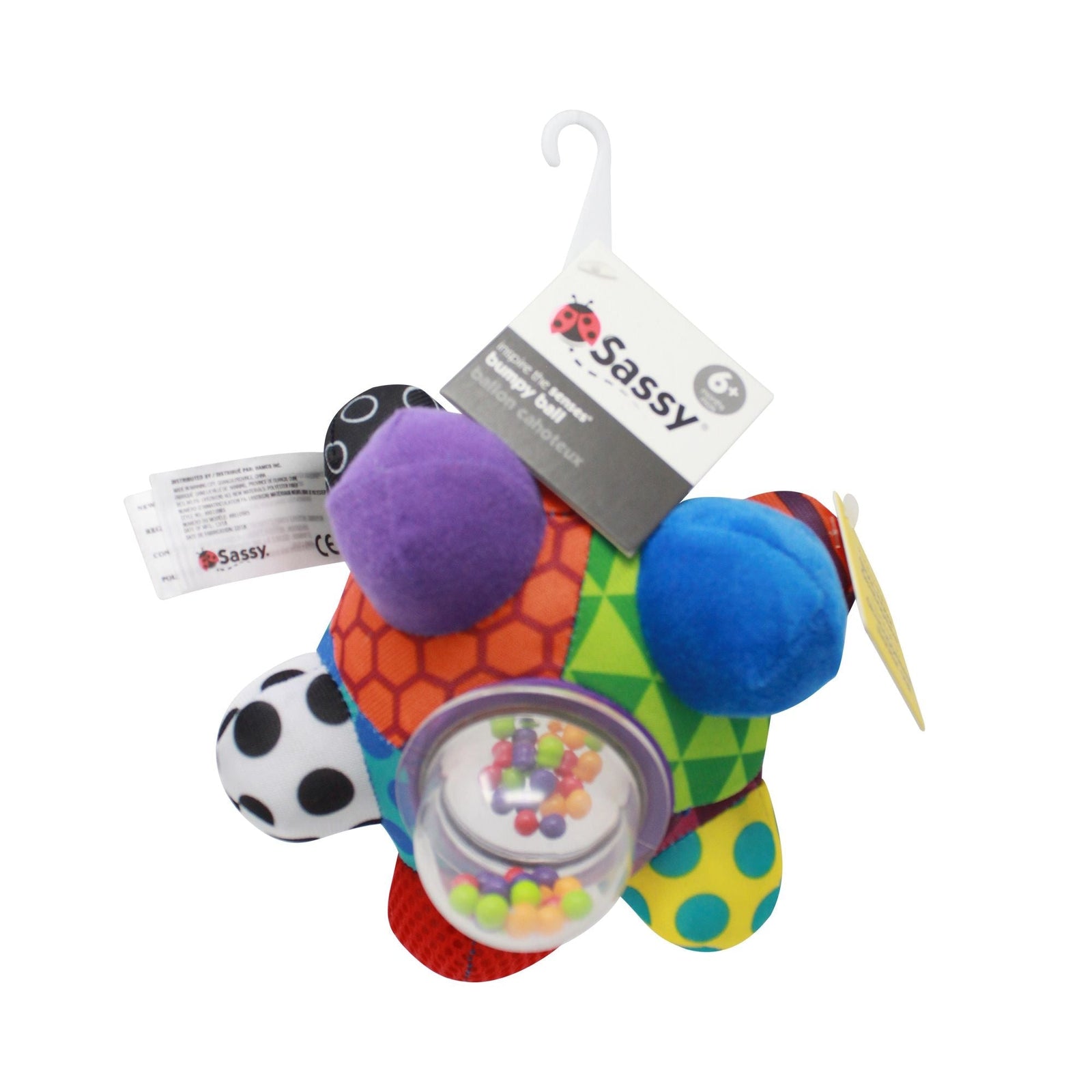 Bumpy Ball for Babies, Multi-Colour, Ages 6m+ B6D7 - product image 3