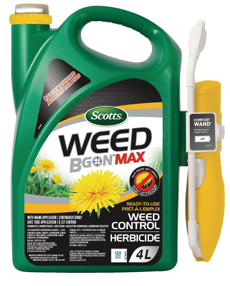 Ecosense Weed B Gon MAX Ready-To-Use Weed Control Battery Powered Spray, 4-L A3F8