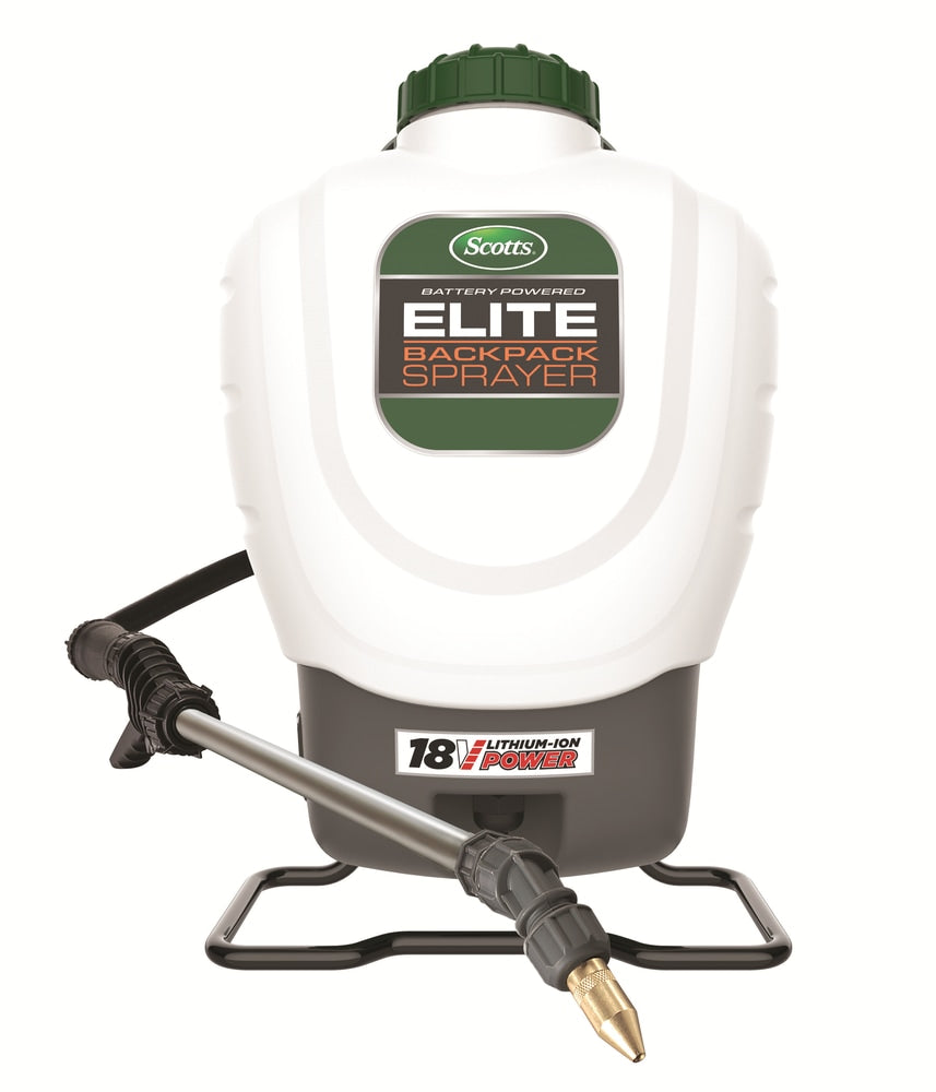 Elite 18V Lithium-Ion 2.0AH Battery Powered Garden Backpack Sprayer, 18.1-L M6C4 - product image 1