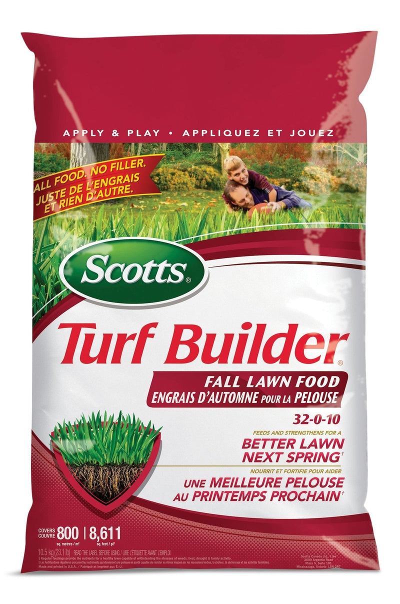 Turf Builder Fall Lawn Fertilizer, 10.5-kg H7K8