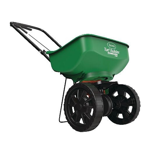 Turf Builder Mini Edgeguard Broadcast Spreader, 5,000 sq. ft. D4Q0