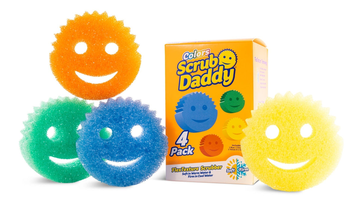 Colors Scratch-Free Cleaning Sponge/Scrubber with FlexTexture, 4-pk X2T2 - product image 1