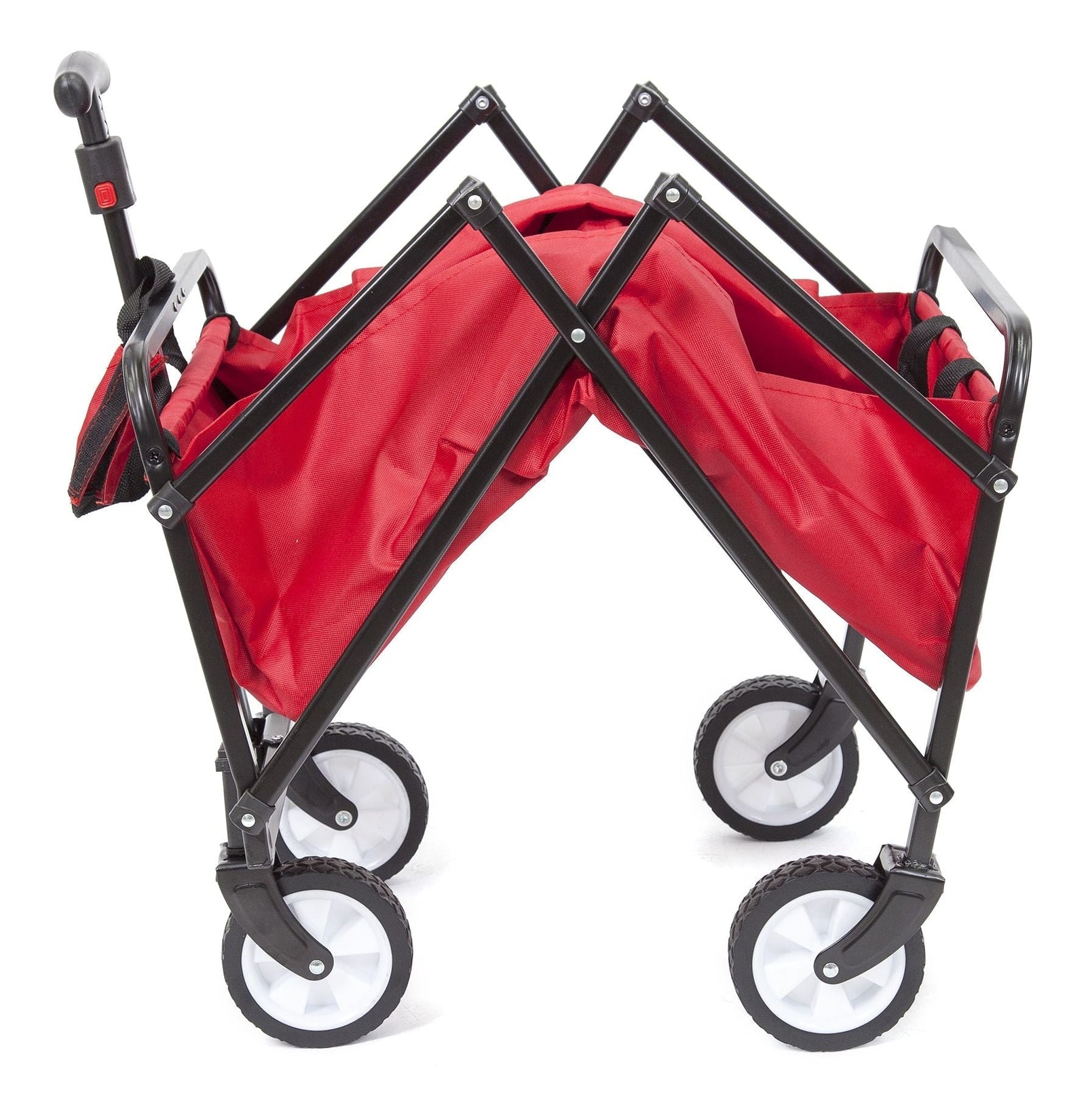 Outdoor Collapsible Folding Utility Wagon with Cup Holders, 150-lb Capacity T6G8 - product image 5