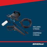 1650 PSI 1.8 GPM Corded Cold Water Electric Pressure Washer with Foam Blaster X7Q0 - product image 6