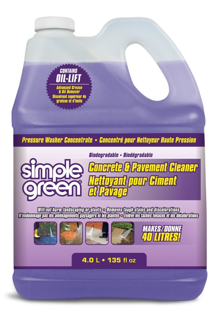 Green Concrete & Pavement Pressure Washer Detergent, 4L K2E1 - product image 2