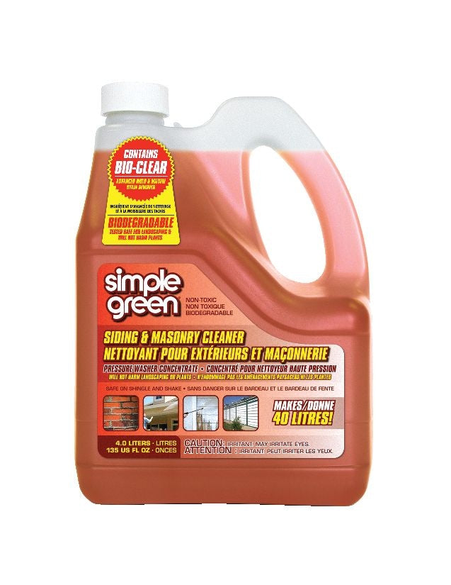 Green Siding & Masonry Pressure Washer Detergent, 4L G5V7 - product image 4